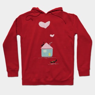 Love in the Cat House Hoodie